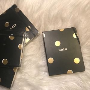 Kate Spade 2017-18 17 Month Agenda, Scatter Dot